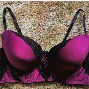 💜 sexy laced purple bra 💜